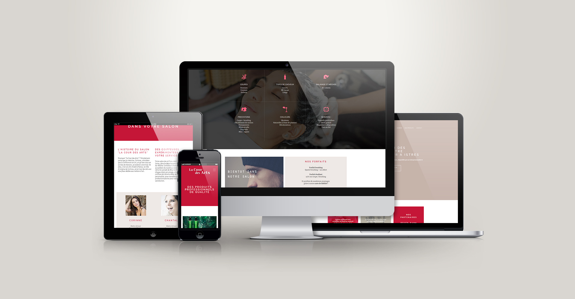 Projet Labora site responsive